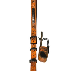 Hand Tooled Custom Radio Sling